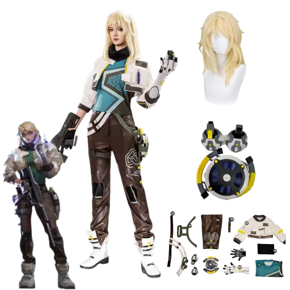 Deadlock Cosplay Costume Props - огляд і ціна Anime Cosplay Party