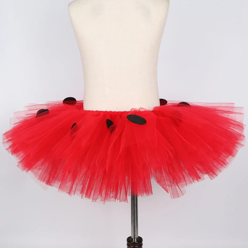 Girls Ladybird Tutu Skirt Red  - огляд і ціна Anime Cosplay Toddler
