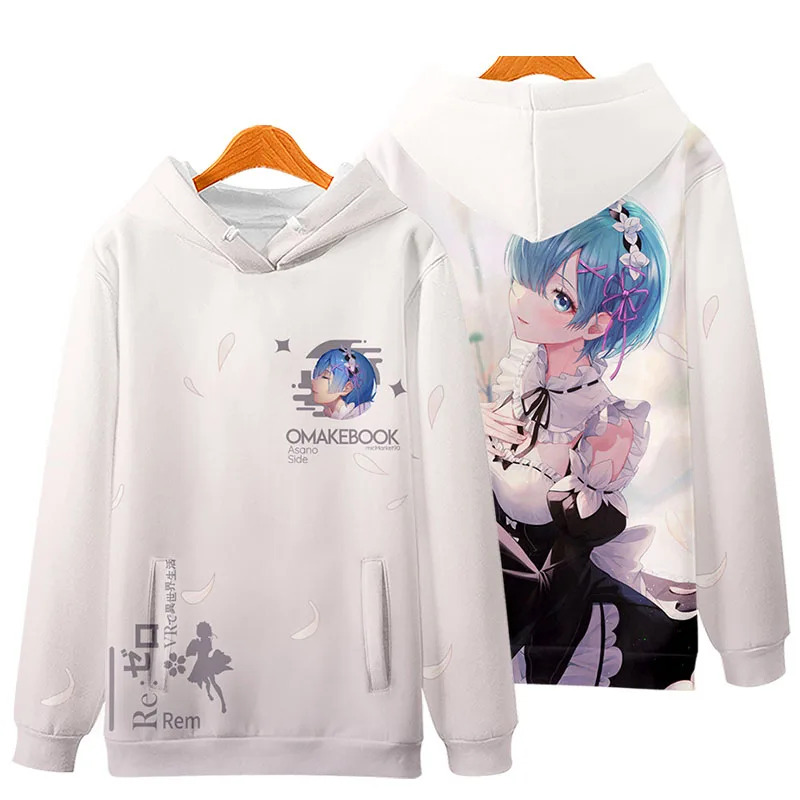 3D Re Zero Cosplay Hoodie Anim - огляд і ціна Cosplay Anime Basic