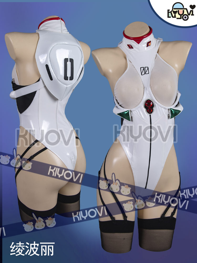 Ayanami Rei Woman PU Jumpsuits - огляд і ціна Anime Cosplay Bikini