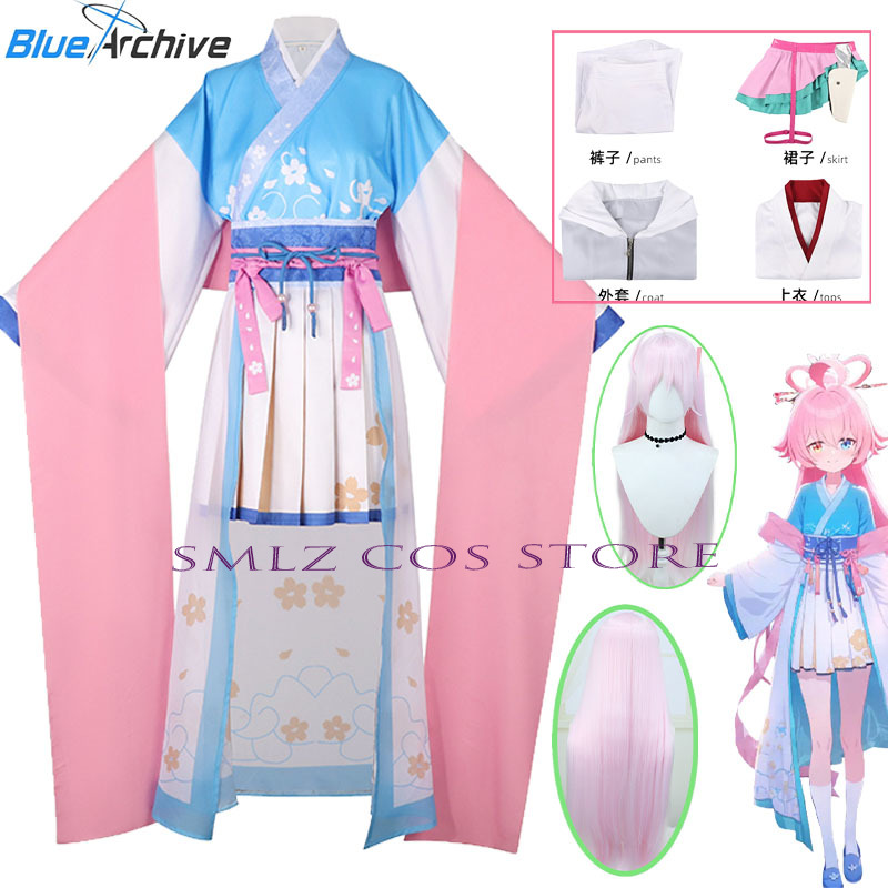 Game Blue Archive Takanashi Ho - огляд і ціна Anime Cosplay Dress For Women