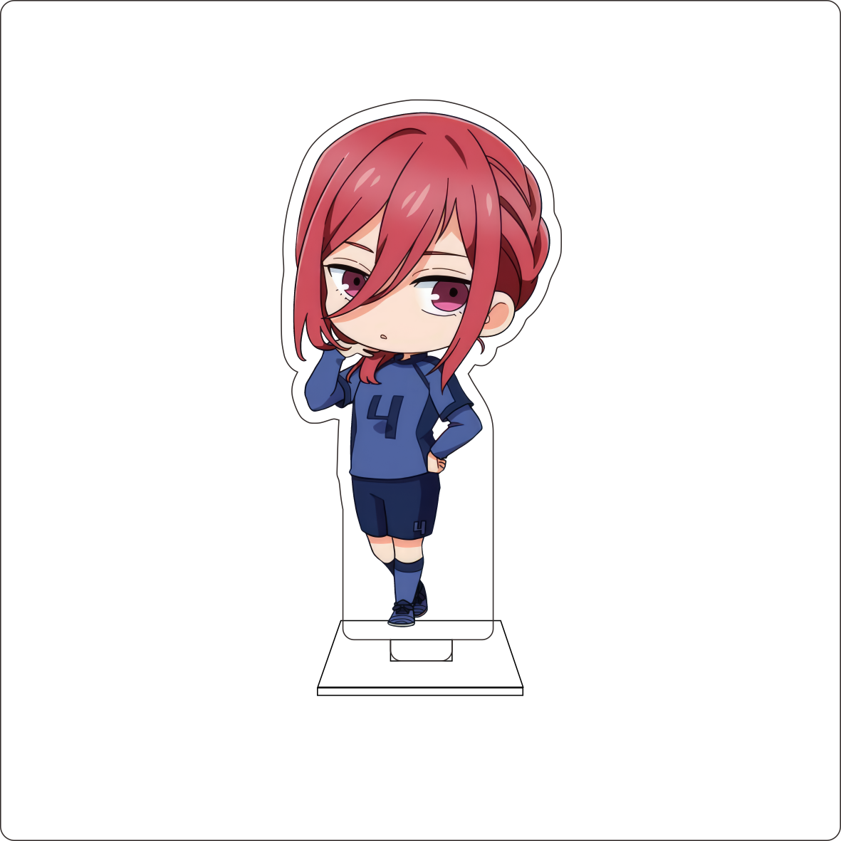 10CM Anime BLUE LOCK Cosplay C - огляд і ціна Anime Cosplay Cute
