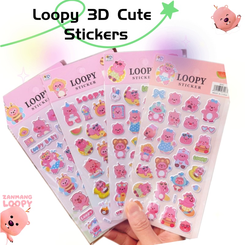 New Pororo Anime Cute Loopy 3D - огляд і ціна Anime Cosplay Diy
