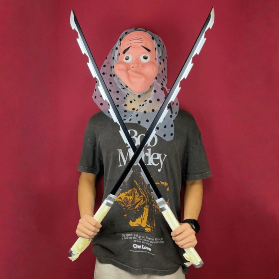 40inch Demon Slayer Inosuke Ka - огляд і ціна Anime Cosplay Katana