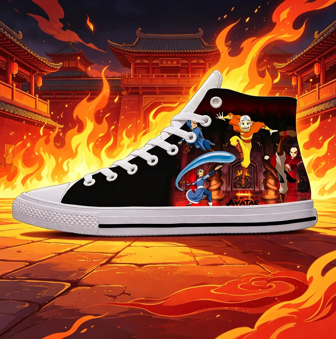 Avatar The Last Airbender Shoe - огляд і ціна Cosplay Anime Basic