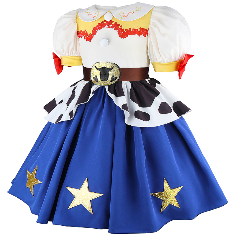 2026 New Girls Cow Spot Dress  - огляд і ціна Anime Cosplay Toddler