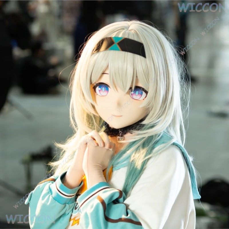Kigurumi Female Face Mask Anim - огляд і ціна Anime Cosplay Diy