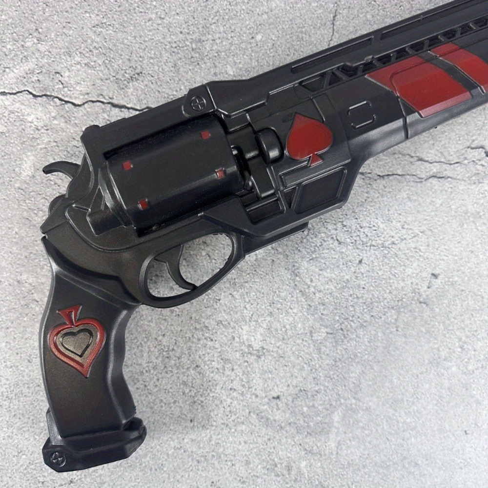 15inch PU Pistol Spades Gun Ka - огляд і ціна Anime Cosplay Katana