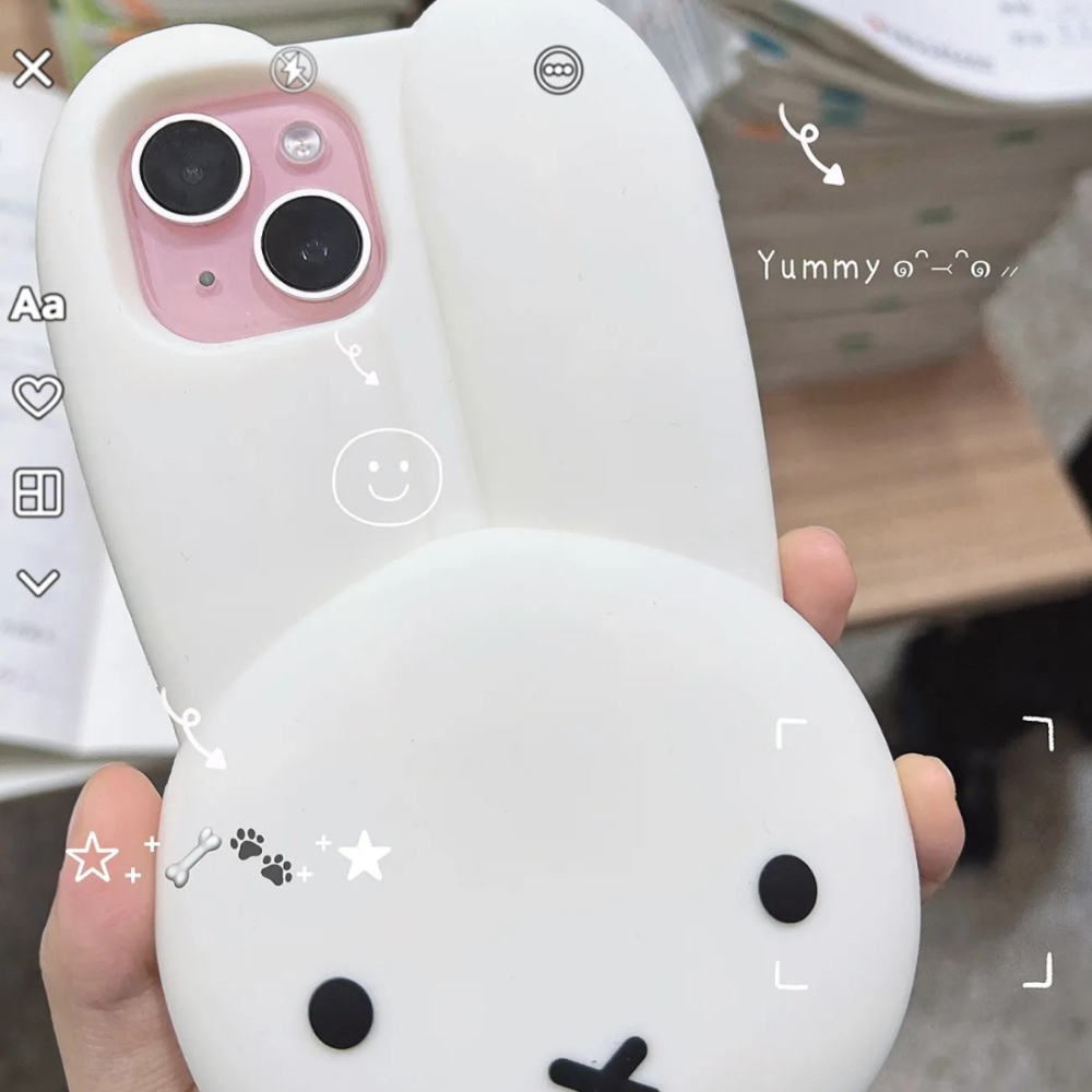 Miffy Rabbit White Silicone Ph - огляд і ціна Anime Cosplay Images